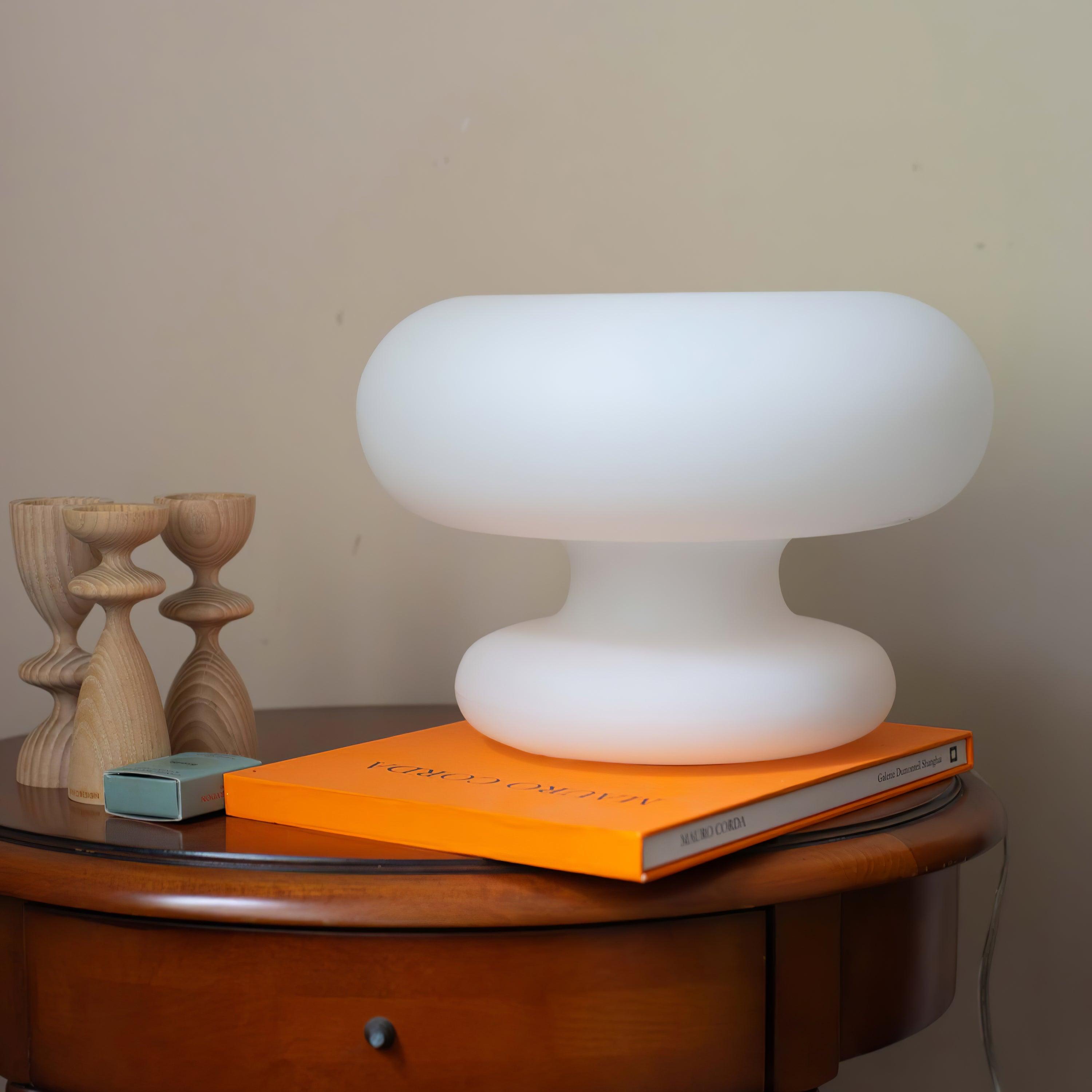 Donut-Shaped Table Lamp – Sweet and Shabby Chic Lighting