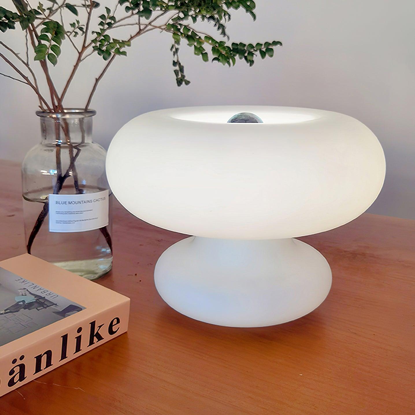 Donut-Shaped Table Lamp – Sweet and Shabby Chic Lighting