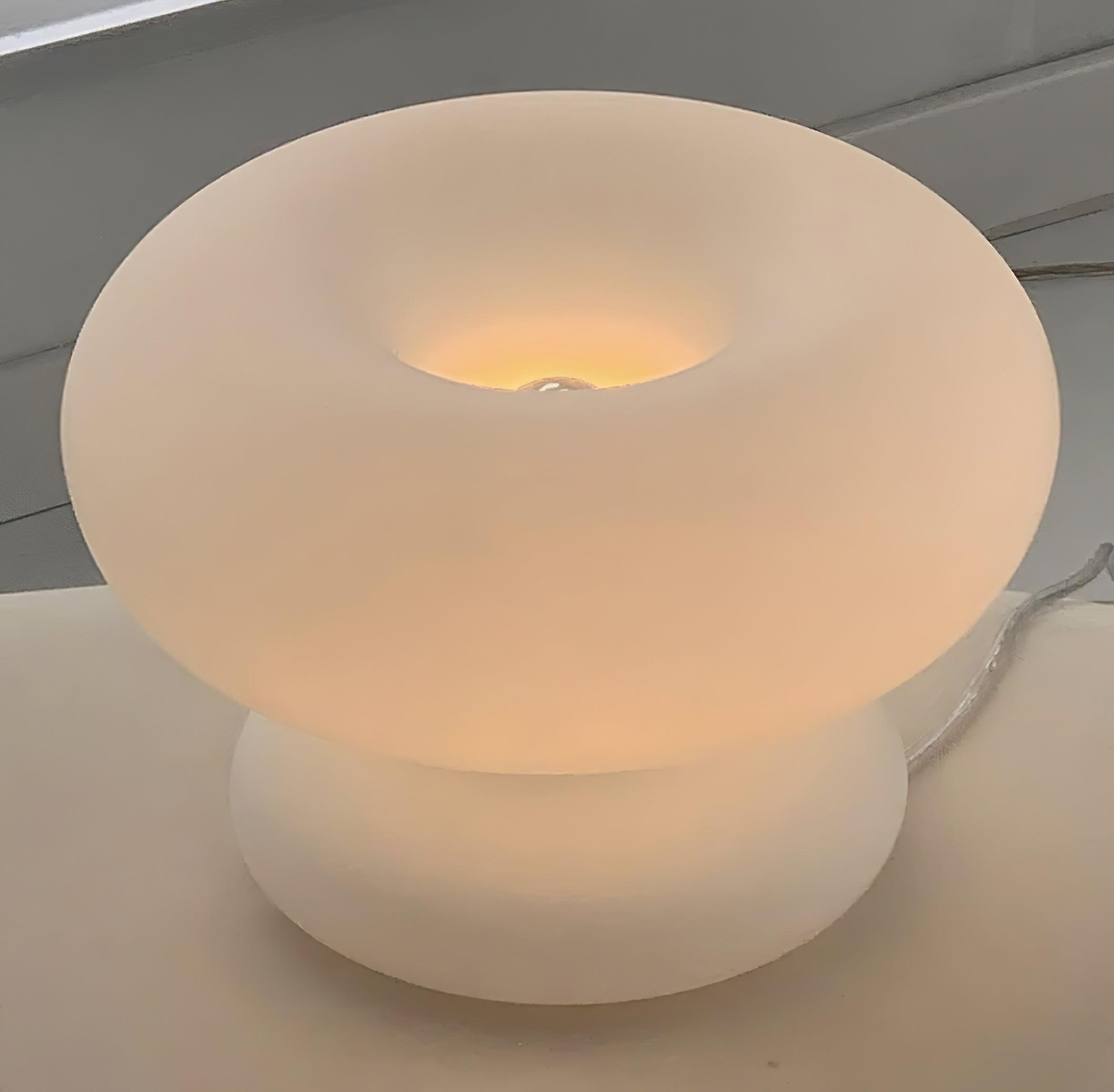 Donut-Shaped Table Lamp – Sweet and Shabby Chic Lighting