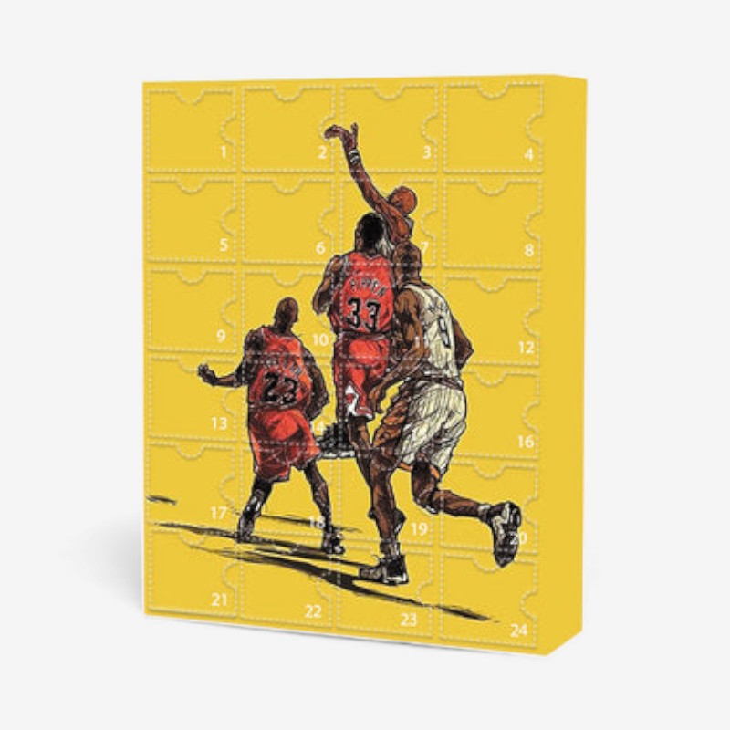 BallTrove - Fun cartoon basketball plush toy with countdown gift box for children