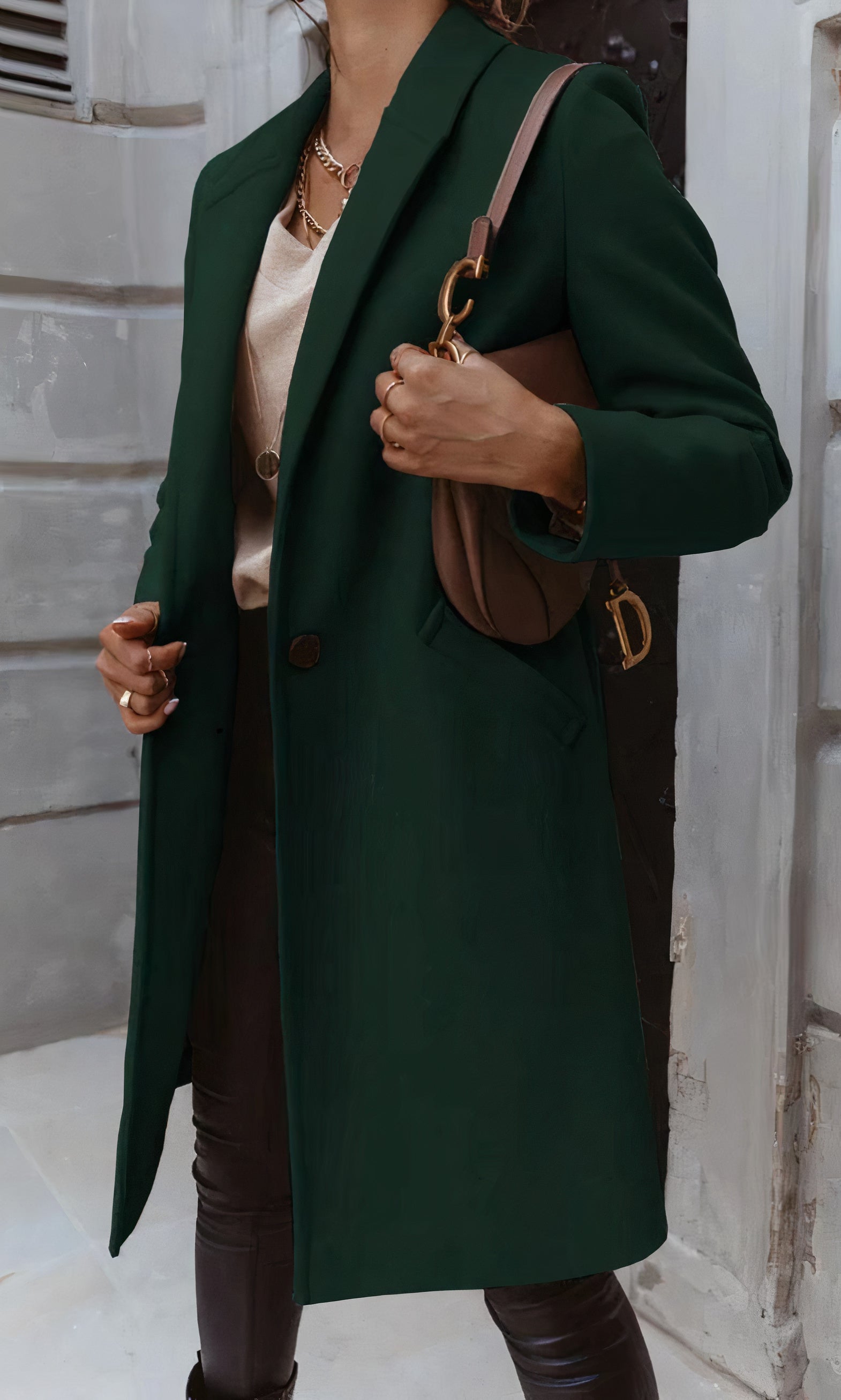 Astrid | Elegant Long Coat for Women