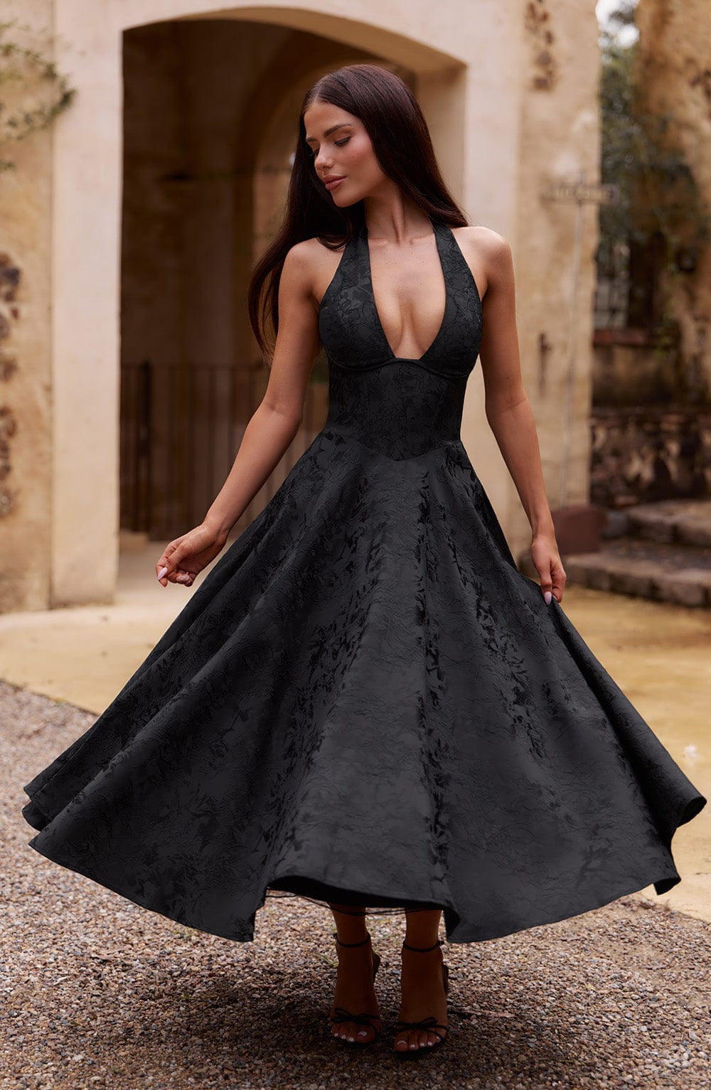 Esmeralda | Elegant Midi Dress 10