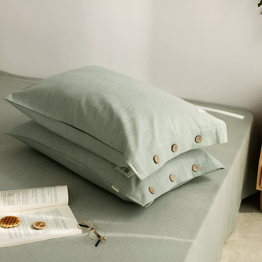 Luxury Cotton Bed Linen Set 135x200 cm with Pillowcases – Soft, Breathable, and Elegant Design