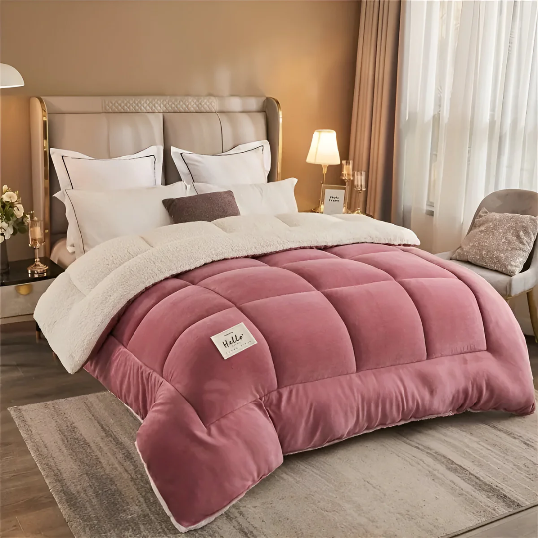 Luxury Fleece Bedding Set 155x220 cm โ Ultimate Comfort, Soft and Warm for a Cozy Sleep Party