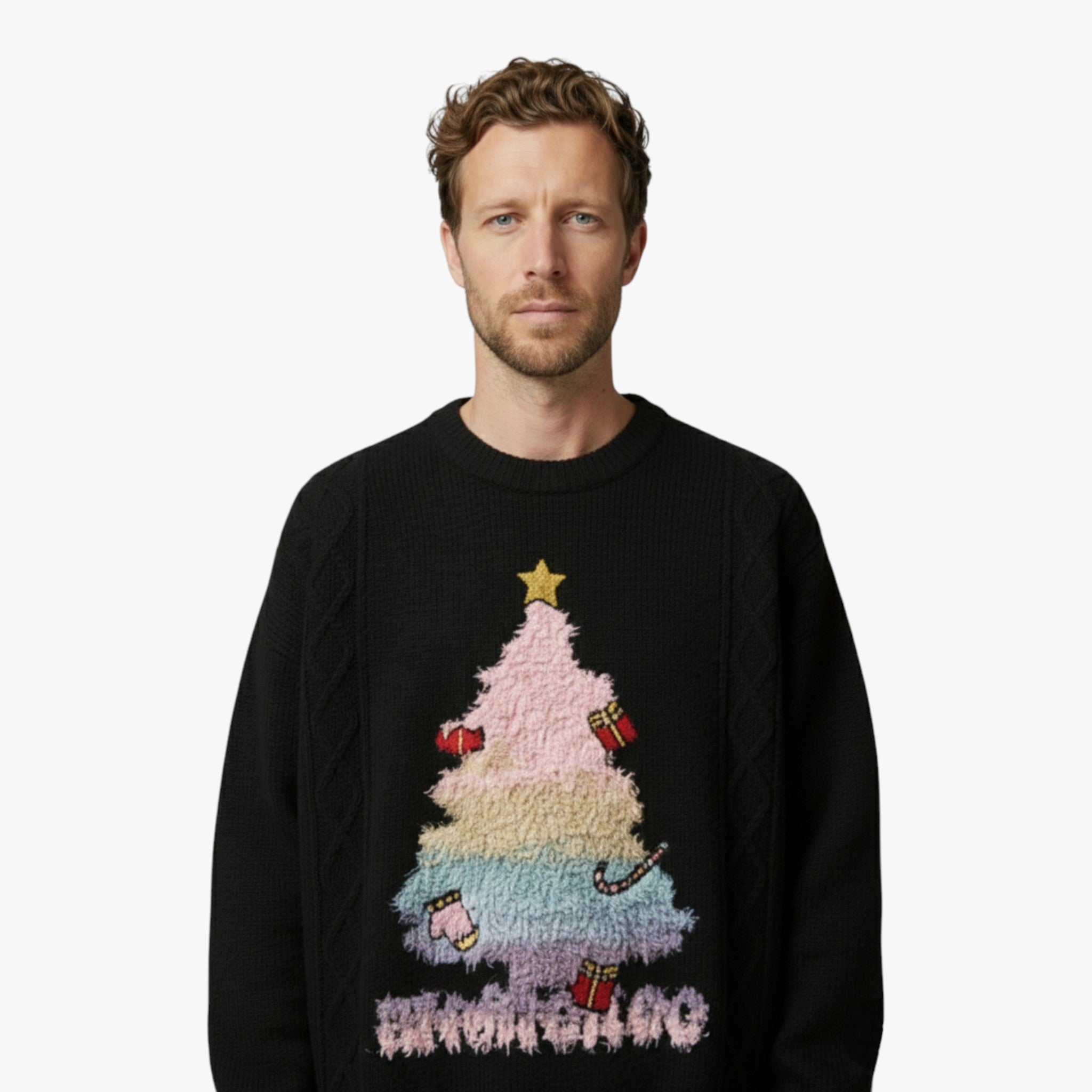 Timeless men's casual knitted sweater for fall with a stylish look