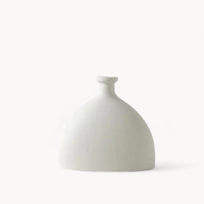 Handmade White Ceramic Vase