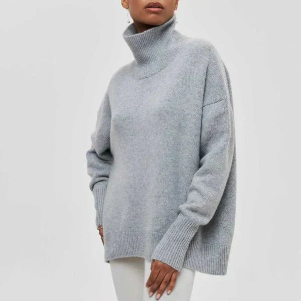 Amandine - Cozy and Stylish Oversized Turtleneck Sweater