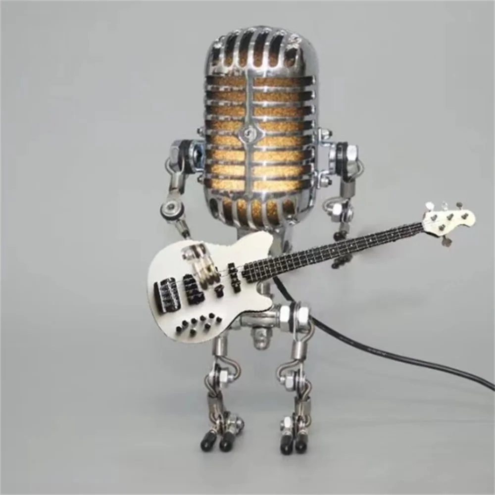 Guitarlamp™ - Creative Robot Lamp with Stylish Guitar for Modern Room Decor