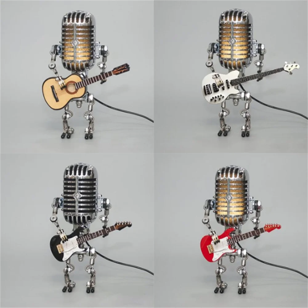 Guitarlamp™ - Creative Robot Lamp with Stylish Guitar for Modern Room Decor