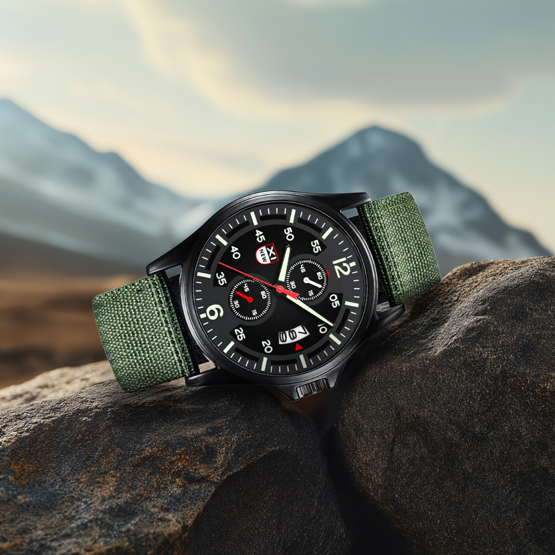 Ultra-durable and shockproof outdoor watch for exceptional durability