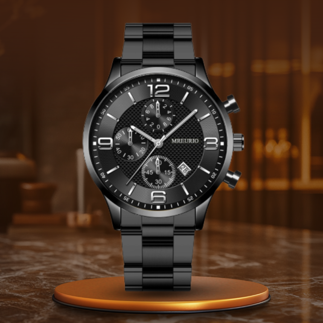 Elegant and luxurious watch for businessmen