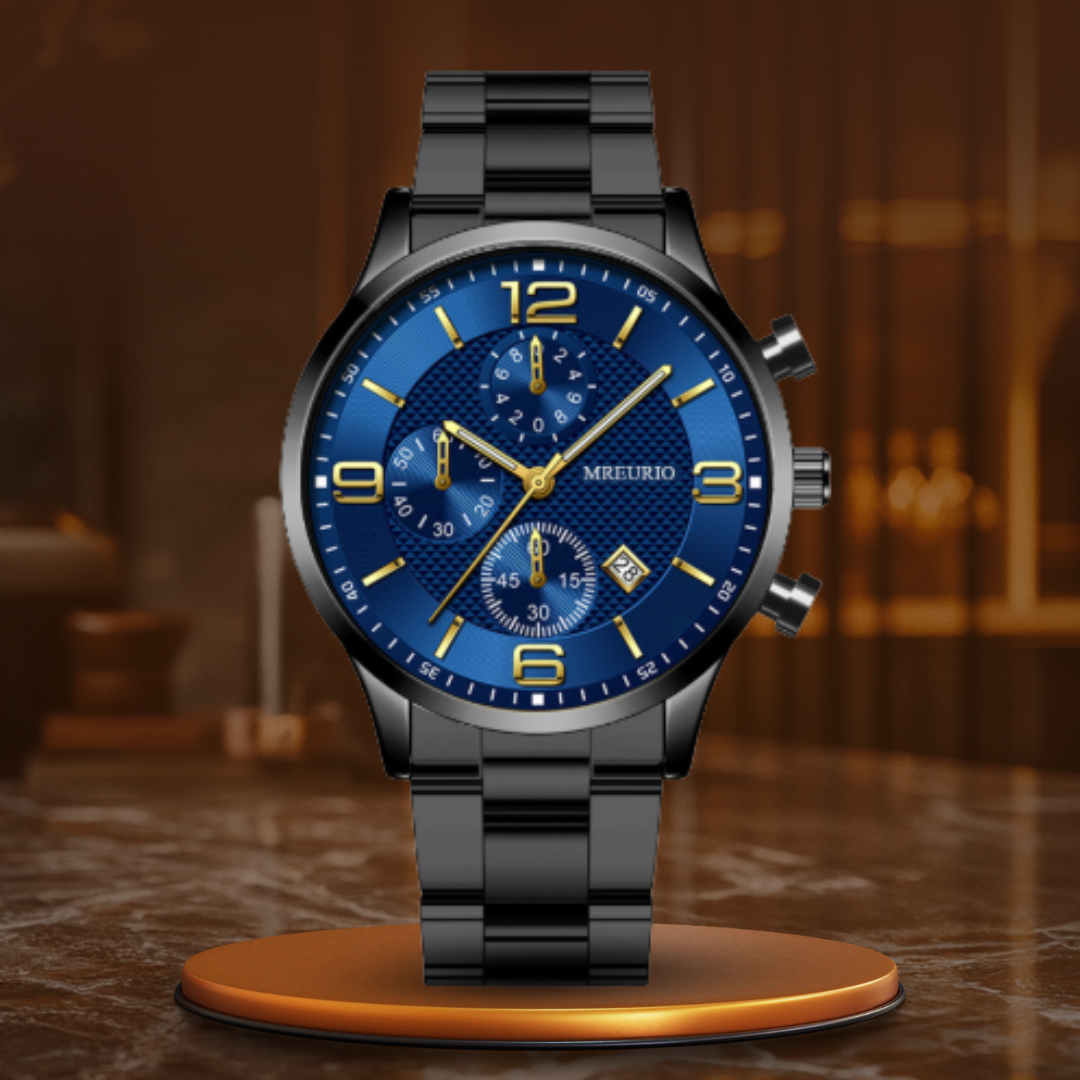Elegant and luxurious watch for businessmen