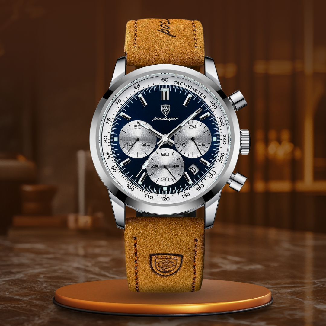 Watch in an elegant and trendy luxury design