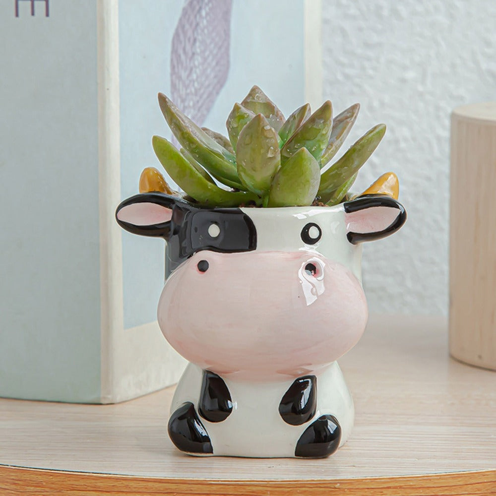 Serenna - Unique Creative Animal Flower Pot for a Playful Touch in Home or Garden