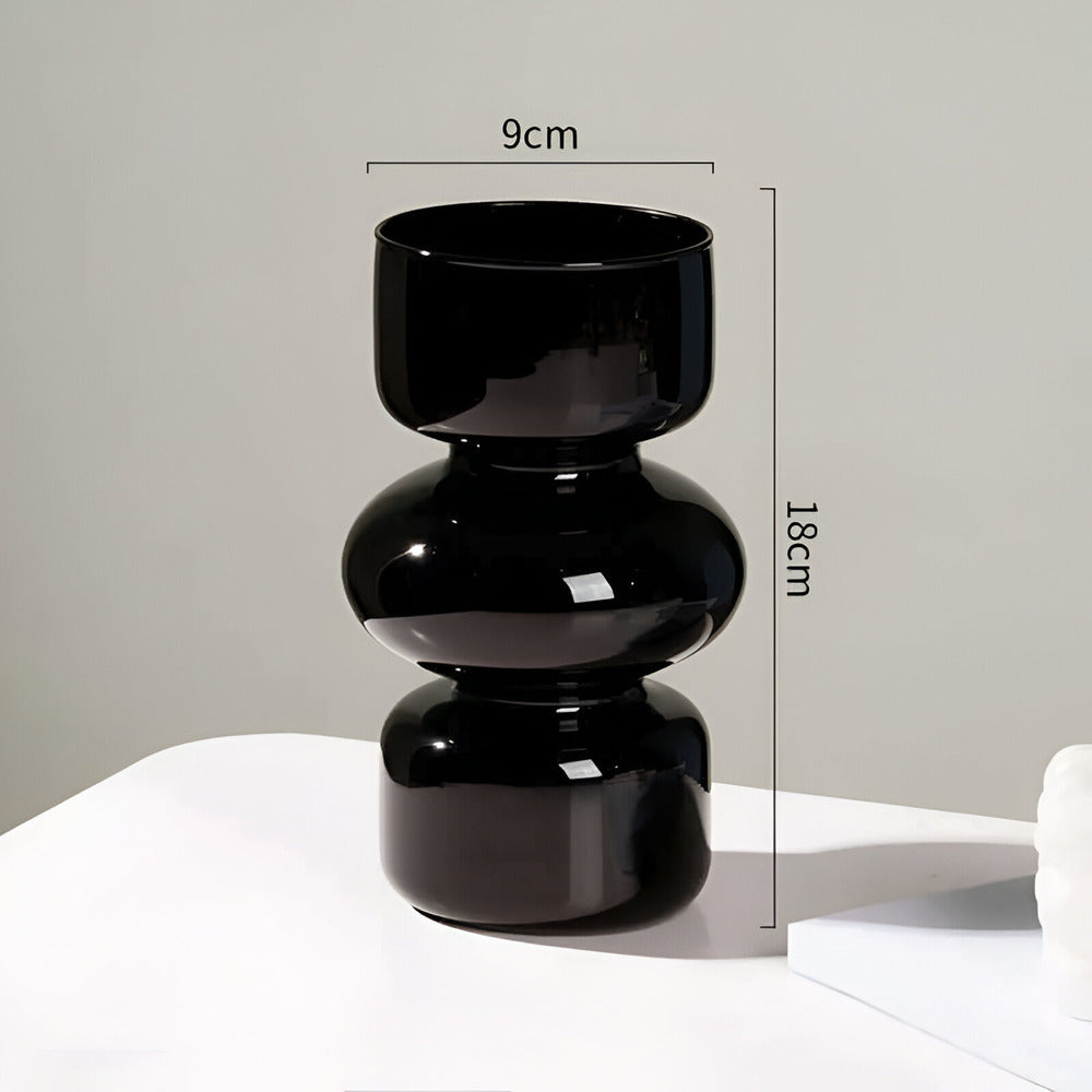 Elirona - Stylish Scandinavian Glass Vase in Various Beautiful Colors