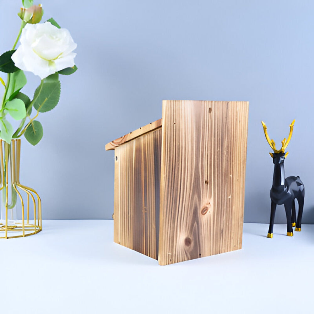 Virella - Sustainable Weatherproof Wooden Birdhouse for Your Garden