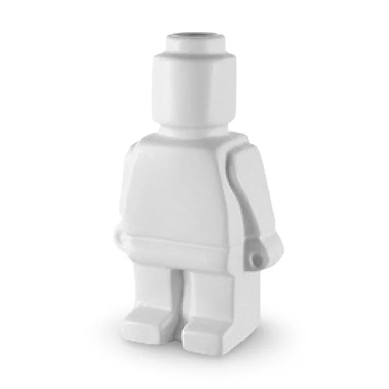 Larissa - Modern Robot Design Braided Plant Pot for a Unique Garden Touch