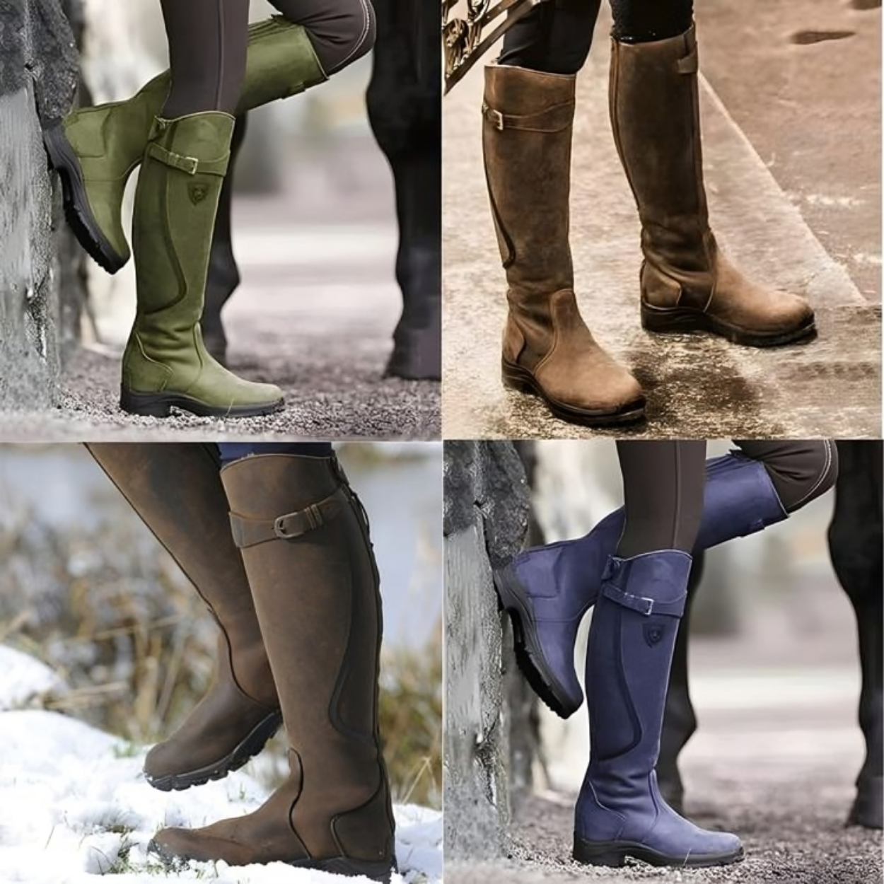 SAELA – Elegant and Trendy Leather Boots