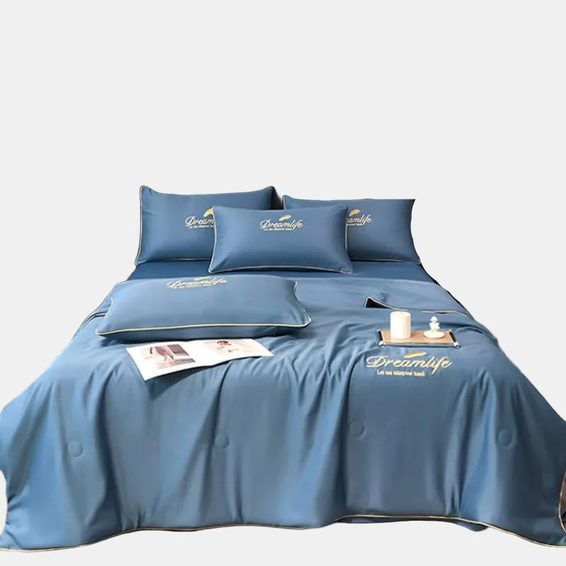 Ultra-Light Breathable Duvet with Adjustable Temperature for a Perfect Night's Sleep