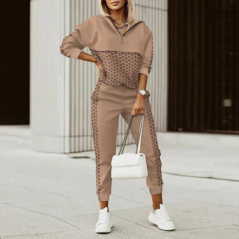 Nicole | Women's Tracksuit with Zipper and Comfortable Fit