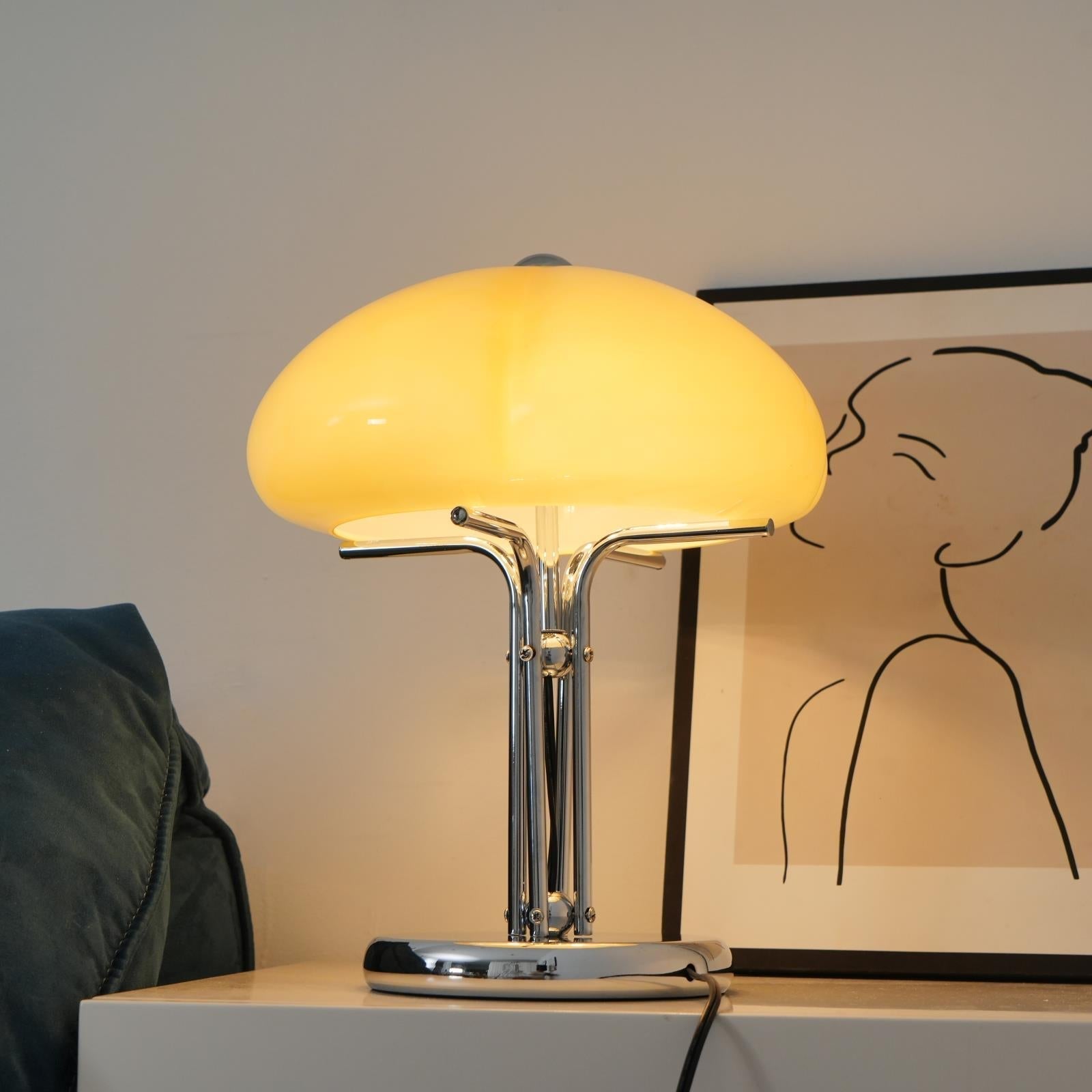 Modern Mushroom Bauhaus Table Lamp for Stylish Interior Design