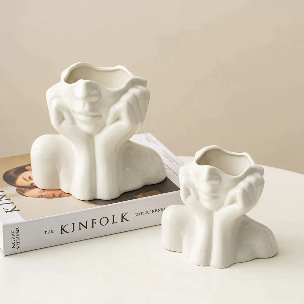 Unique and modern ceramic vases