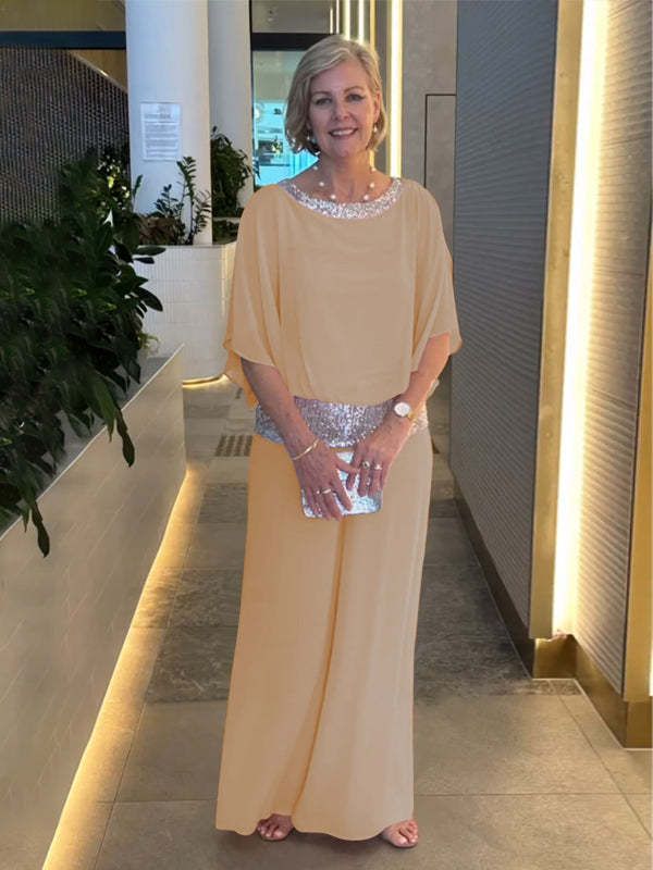 Chic Sequin Set with Elegant Shine