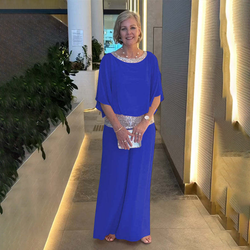 Chic Sequin Set with Elegant Shine