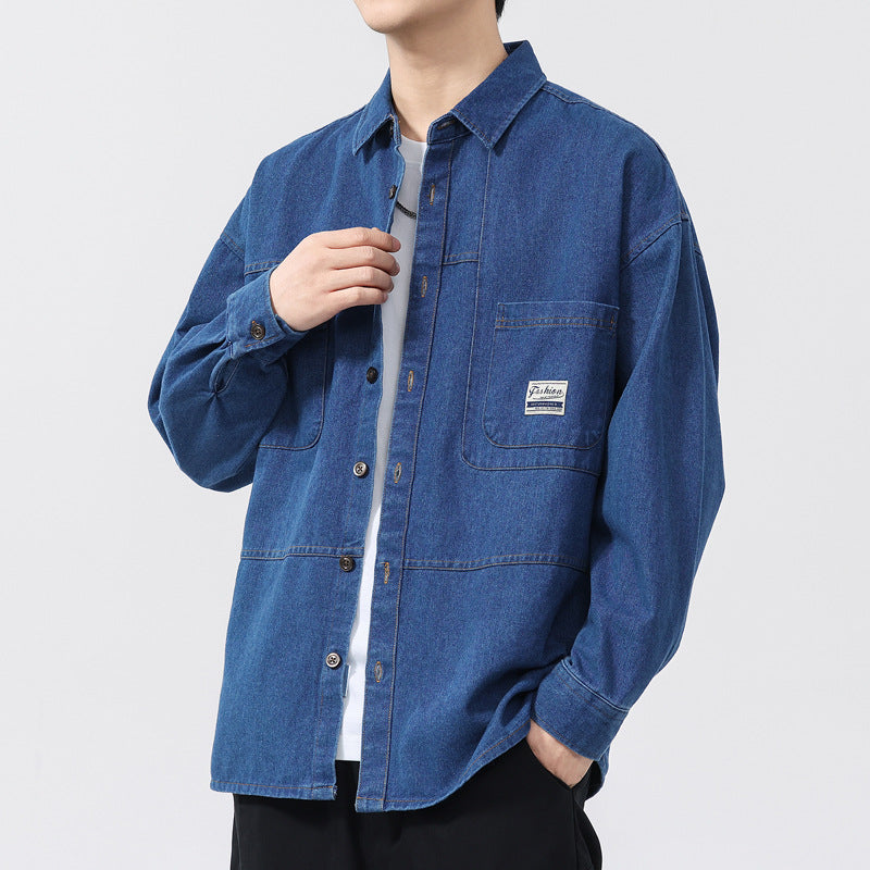 Stylish Larson Denim Shirt for a Trendy Look