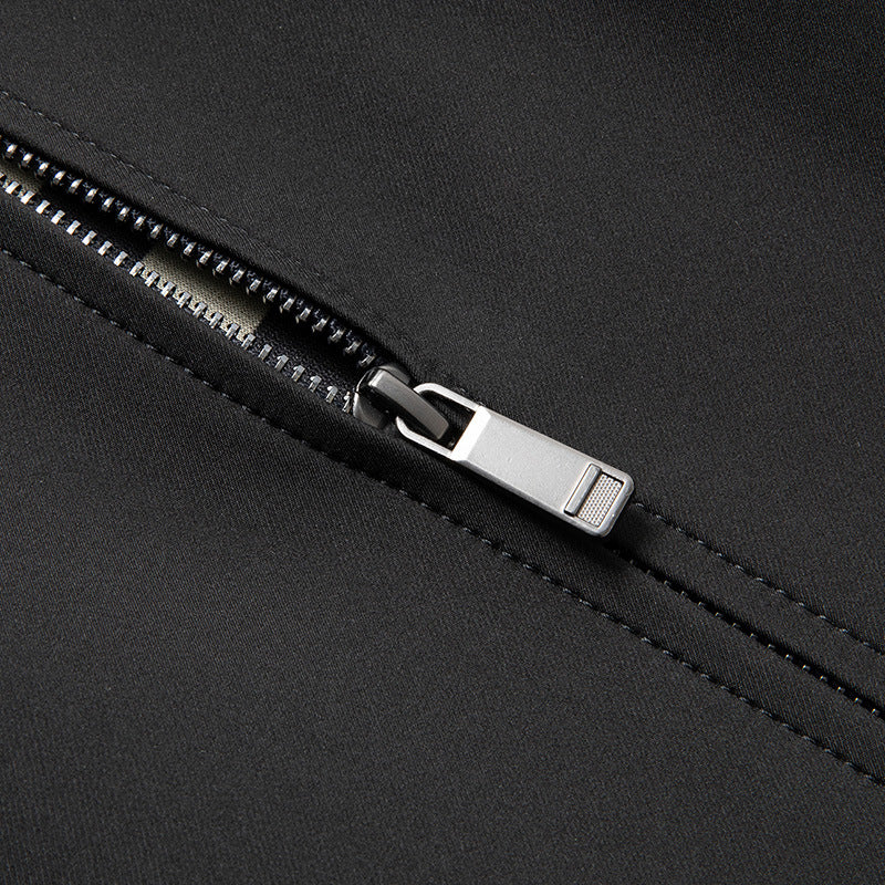 Adolfo Conti Elegant Structured Windbreaker Jacket