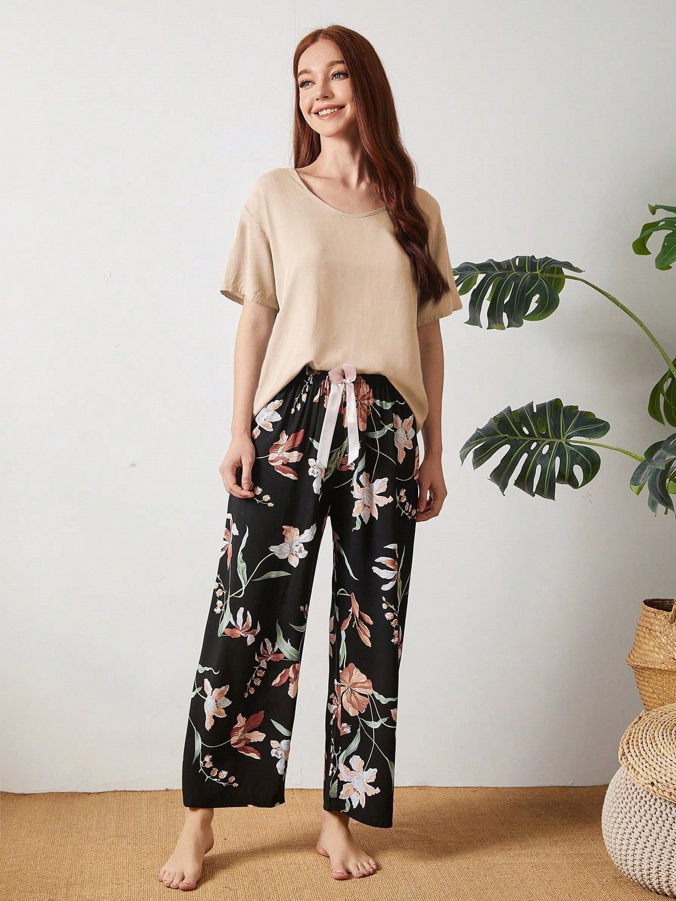 Summer Crêpe Cotton Loungewear Set