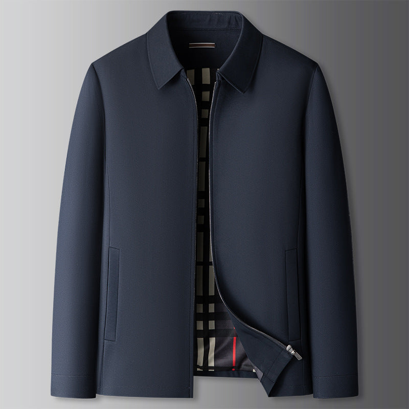 Adolfo Conti Elegant Structured Windbreaker Jacket