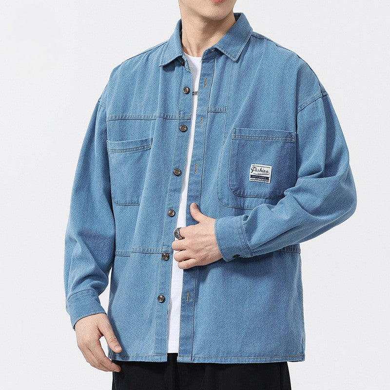 Stylish Larson Denim Shirt for a Trendy Look