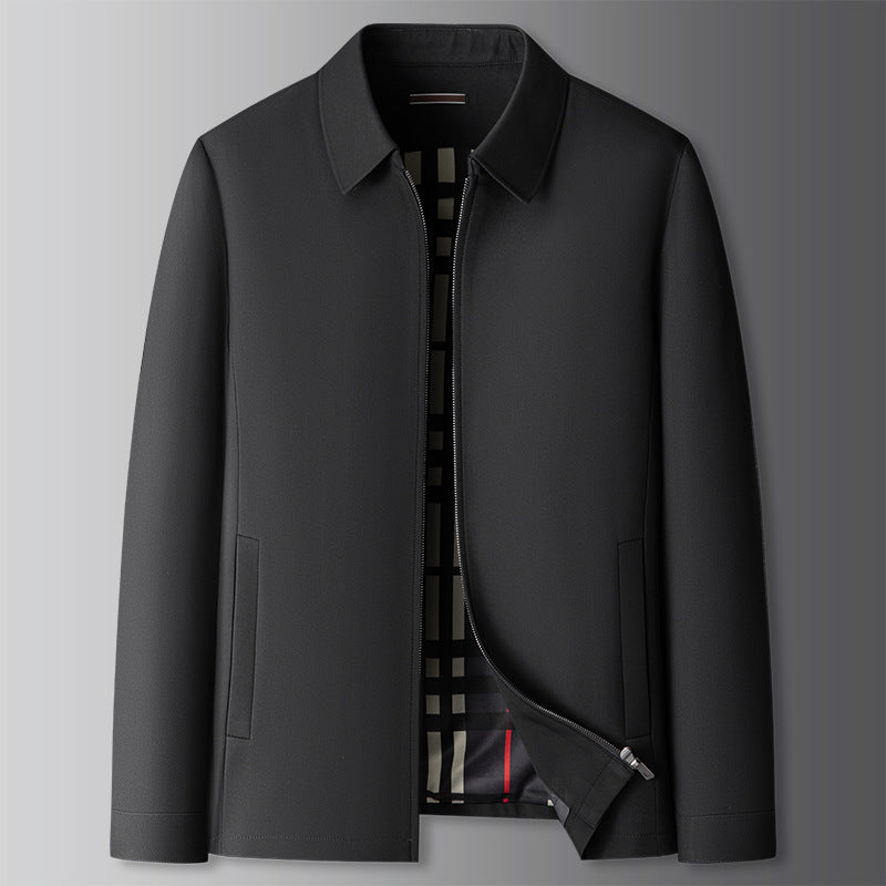 Adolfo Conti Elegant Structured Windbreaker Jacket