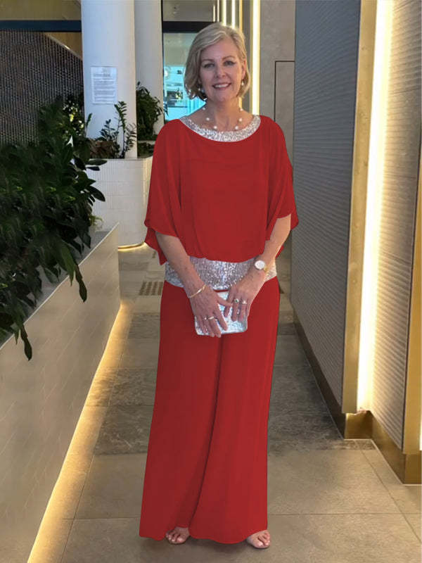 Chic Sequin Set with Elegant Shine