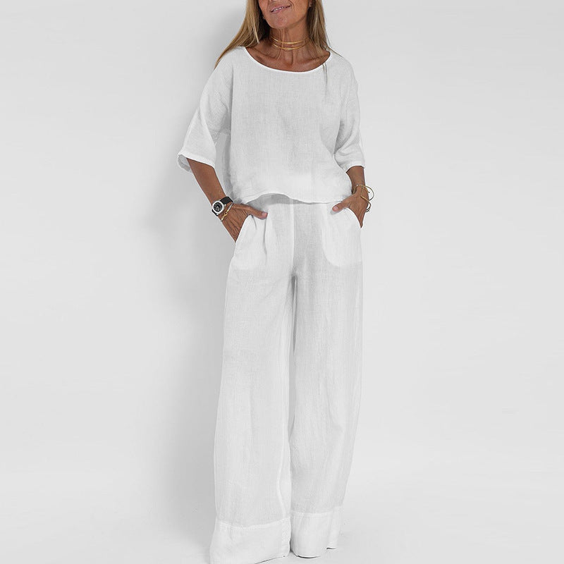Mary | Casual and Comfortable Women's Set with Flat Cut✓ Ironed