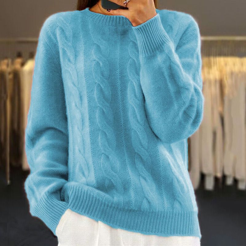 Luxurious Winter Sweater - Cozy, Elegant Knit for Cold Weather