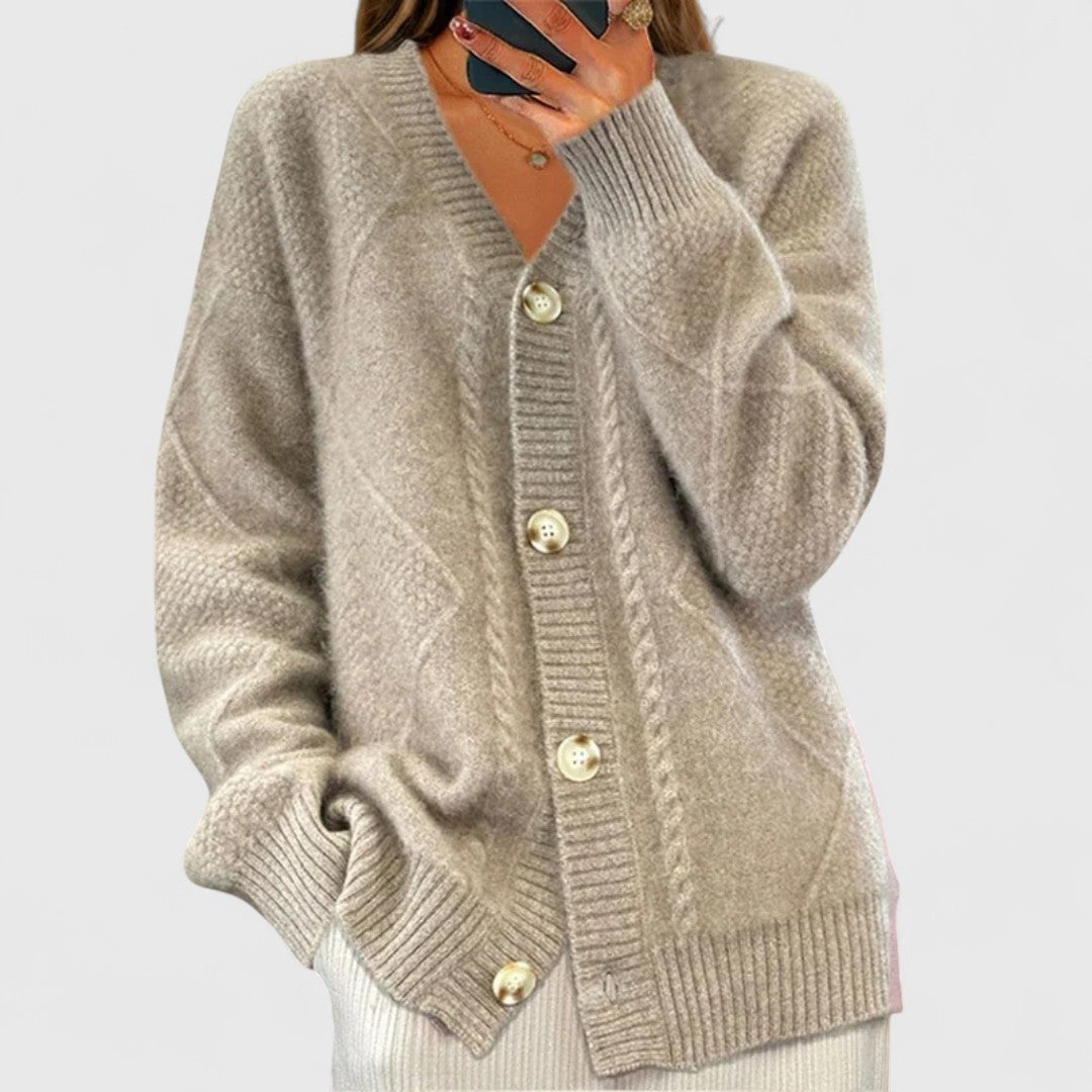Cindy - Elegant Luxury Knit Jacket