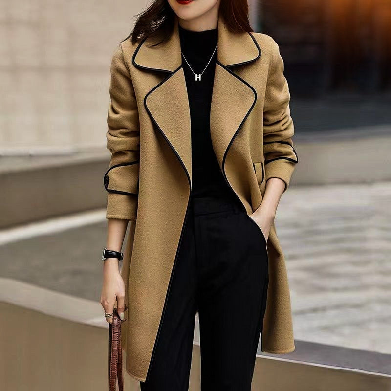 Elegant Madison Wool Coat for a Warm and Sophisticated Style