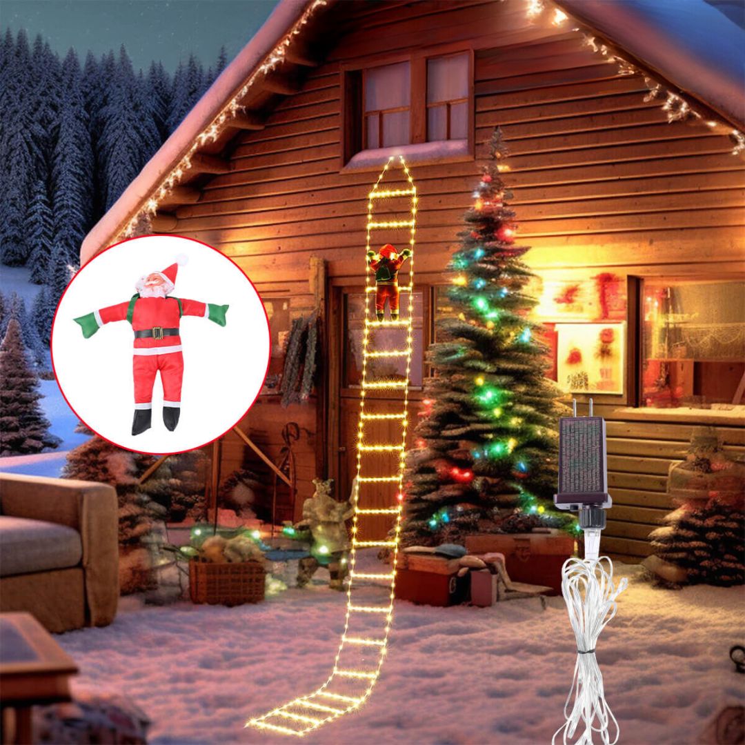ClimbJoy - Festive Santa Climbing Frame for Christmas Cozy Fun