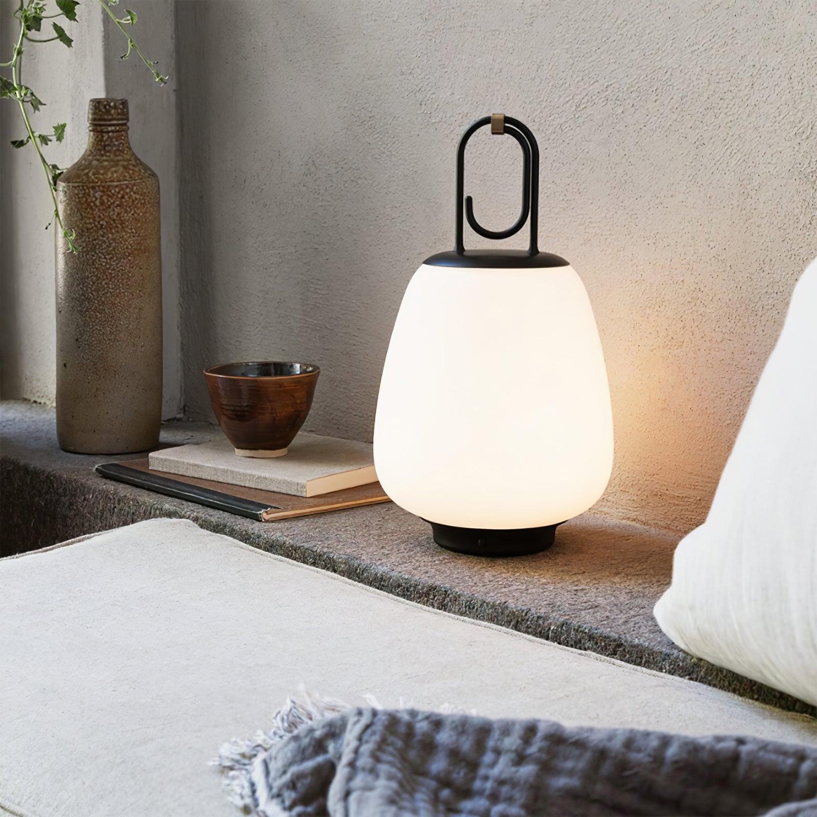 Portable LED Table Lamp with Built-in Battery for Versatile Lighting