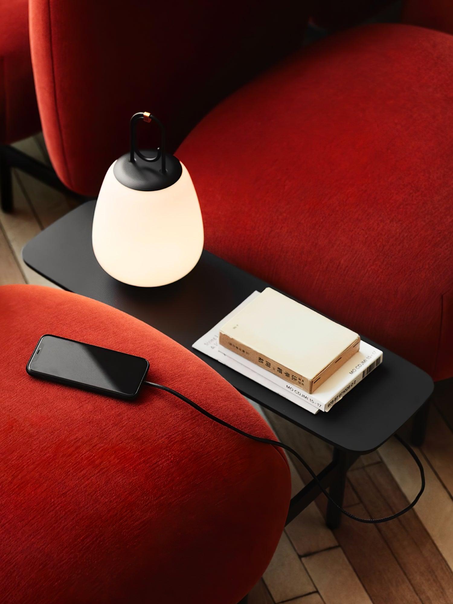 Portable LED Table Lamp with Built-in Battery for Versatile Lighting