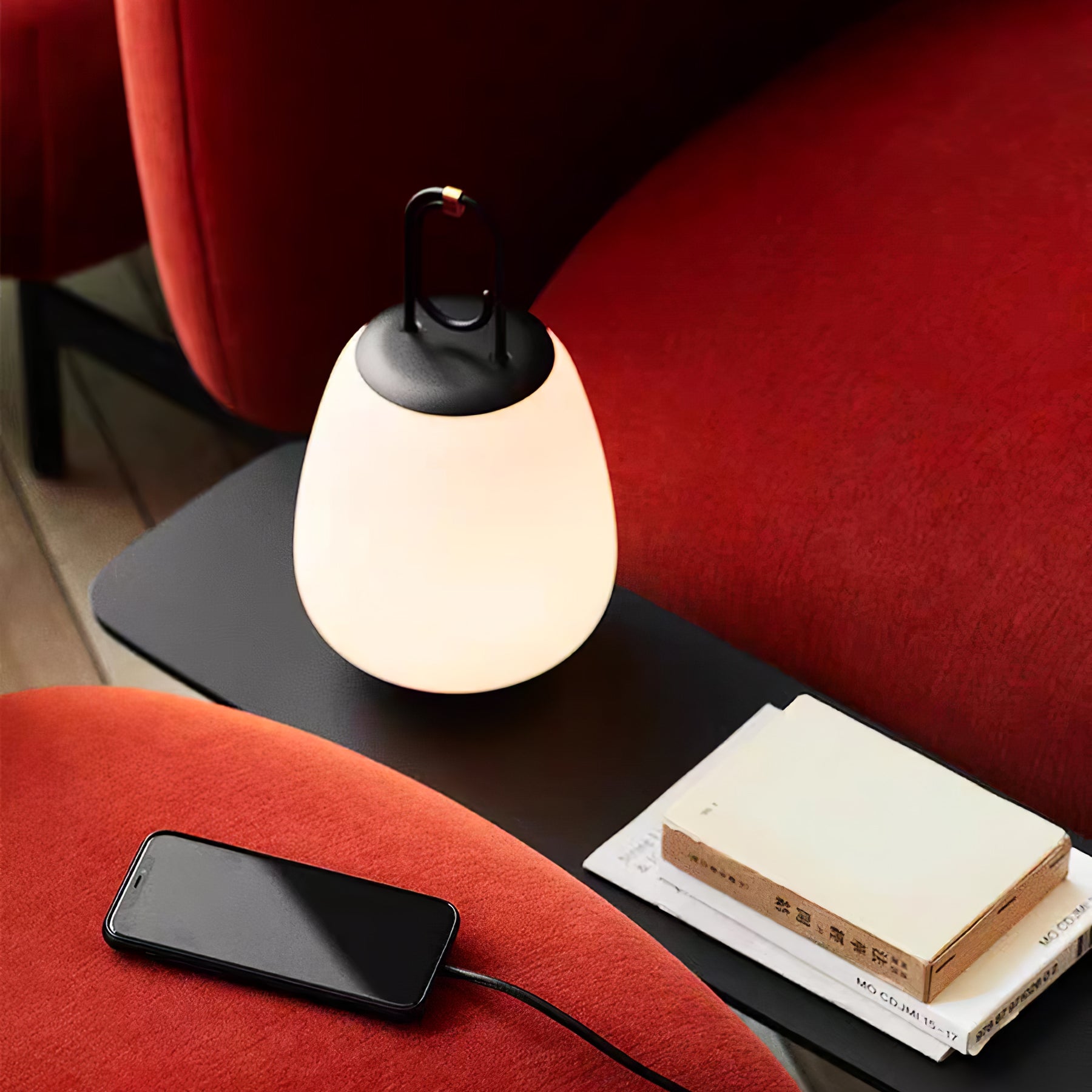 Portable LED Table Lamp with Built-in Battery for Versatile Lighting