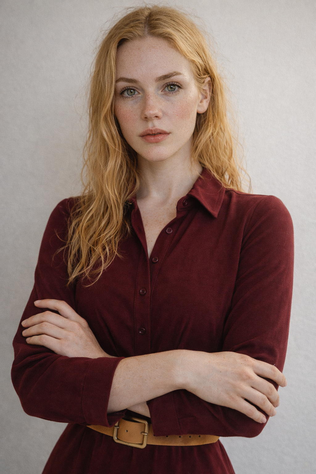 Simple and Elegant Maxi Polyester Dress with Bow Tie