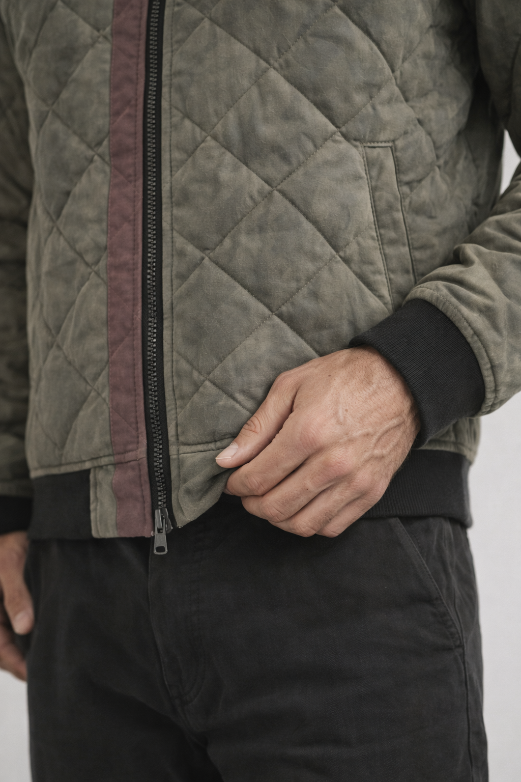 Men's 3D Print Zip-Up Jacket with Sherpa Lining