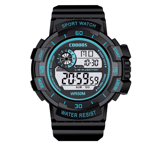Waterproof and luminous sports military watch for a rugged and practical look