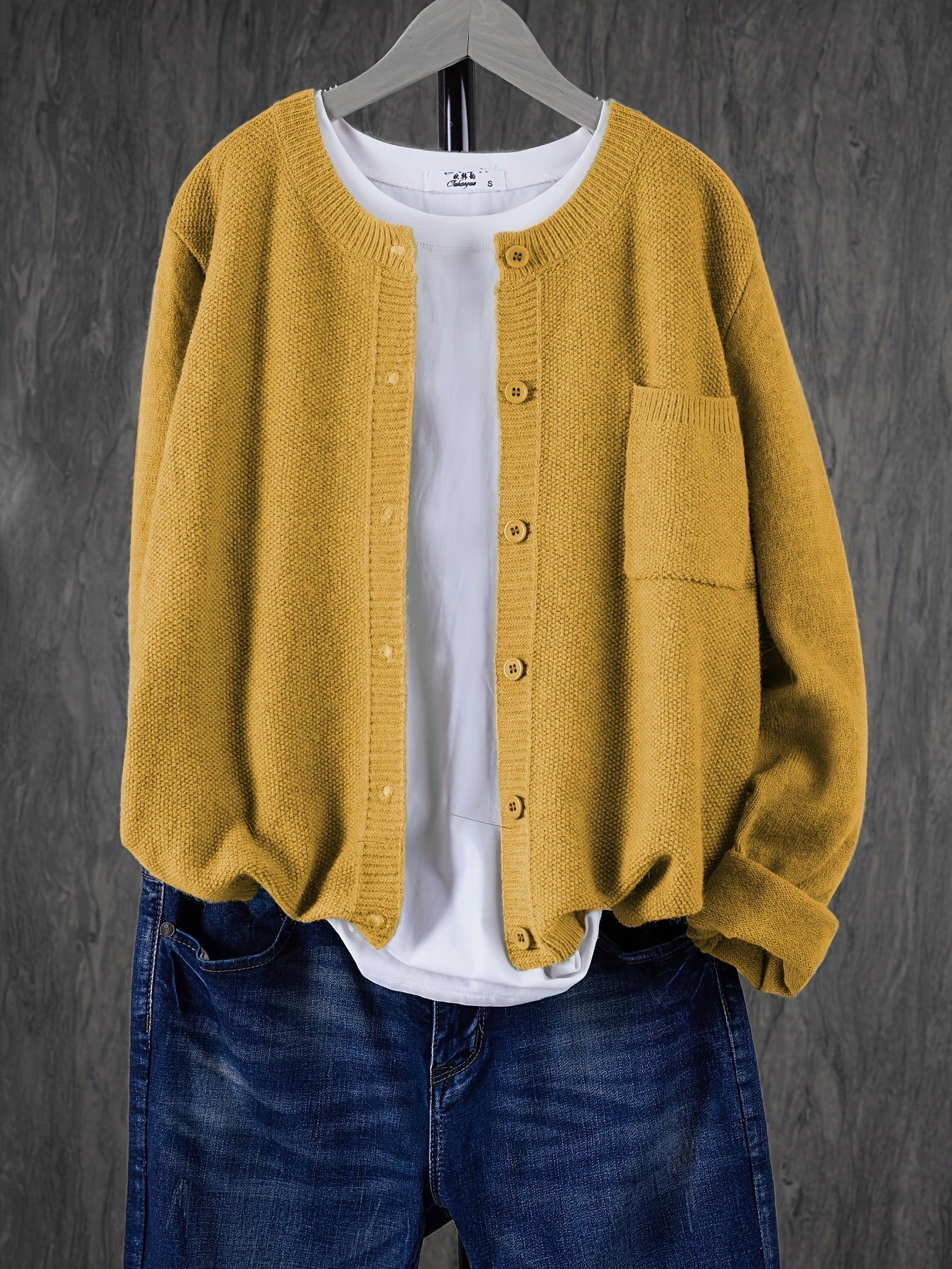Cozy Relaxed-Fit Cardigan