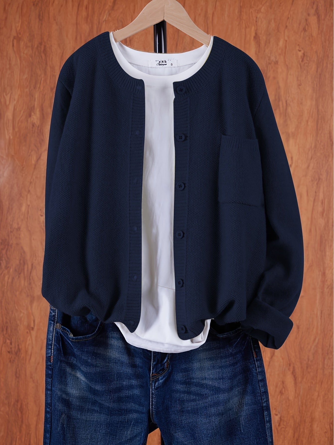 Cozy Relaxed-Fit Cardigan