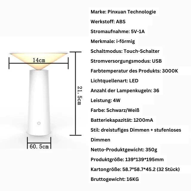 Remoteglo - Elegant Wireless Table Lamp for Stylish Lighting