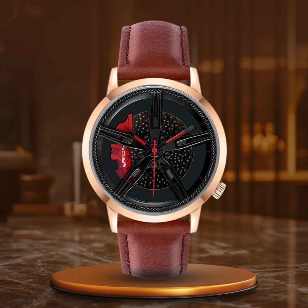 Quartz button watch - Sophisticated elegance and practical functionality